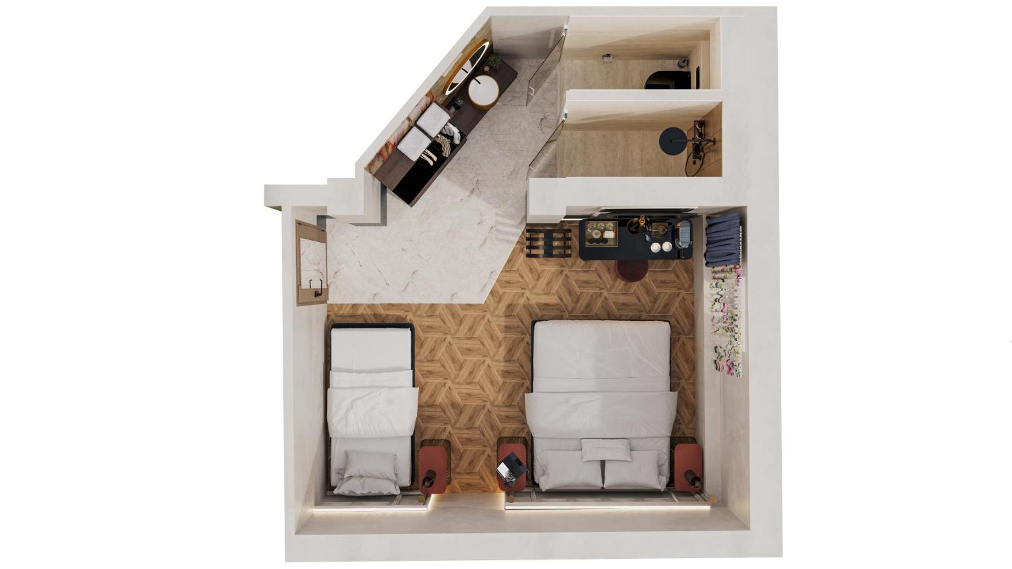 Basement Triple Room